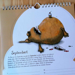 Kalender - Munter Mysteriöse Monatsmonster - Septembert - September